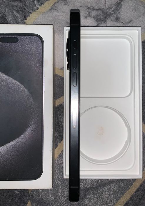 Iphone 15 pro max 256gb black