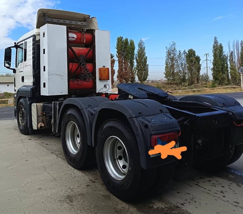 Man TGS 26.400 sitrak gaz mator qoyilgan