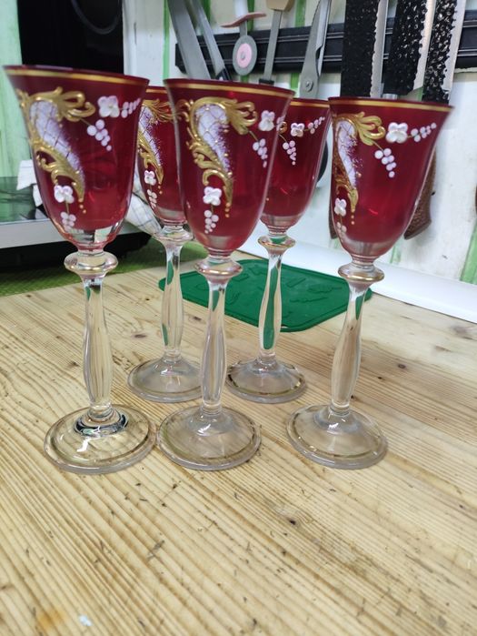 Рюмки хрустальные