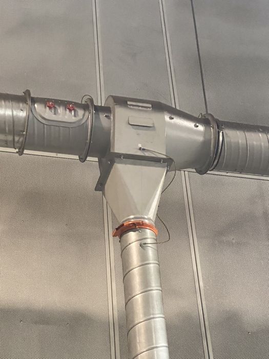 Sistem de exhaustare interioare