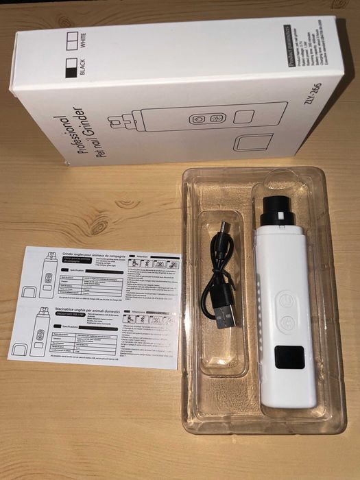 Polizor de Unghii pentru Animale de Companie – Reîncărcabil USB