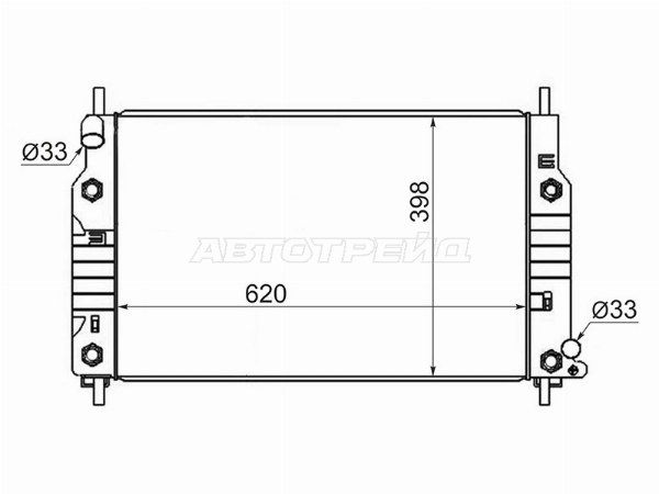 Радиатор Ford Mondeo