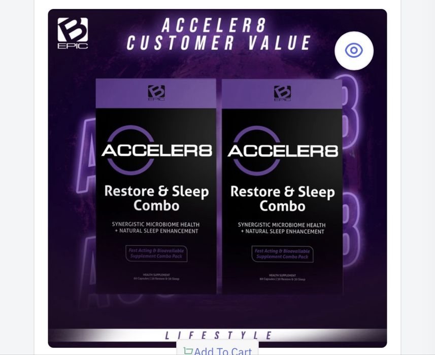 Элев8. Акселлер8. Клеточное питание