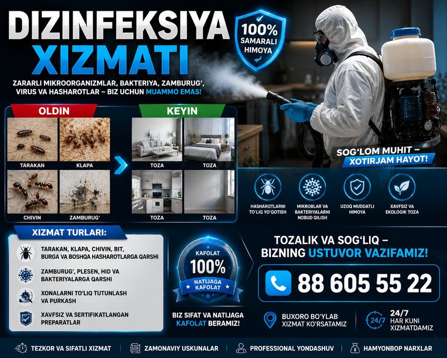 Dizinfeksiya Xizmati
