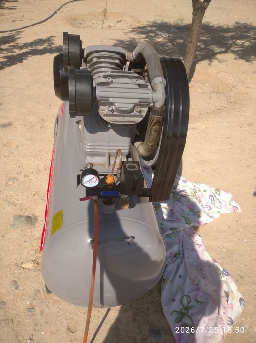 Kompressor GRANDFER 4kv 8 ATM 200l sotildi hali yangidek