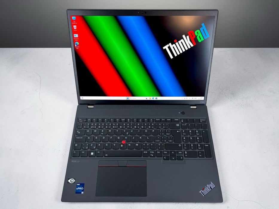 Lenovo ThinkPad P16s Gen 1 16" 2.5K i7-1260P 32RAM 512GB Quadro T550 Перфектен! Гаранция!