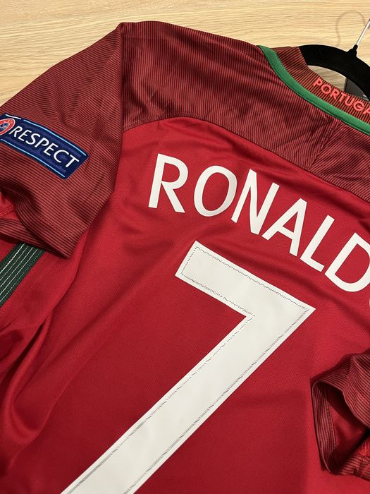 Tricou de fotbal Portugalia nationala cu Ronaldo 7 CR7 marime M