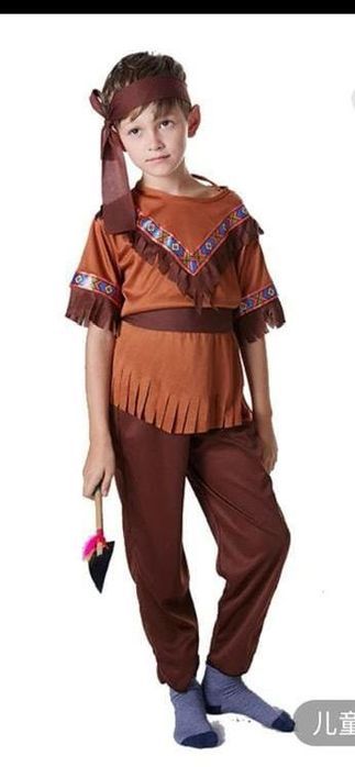 Костюм индейца детский