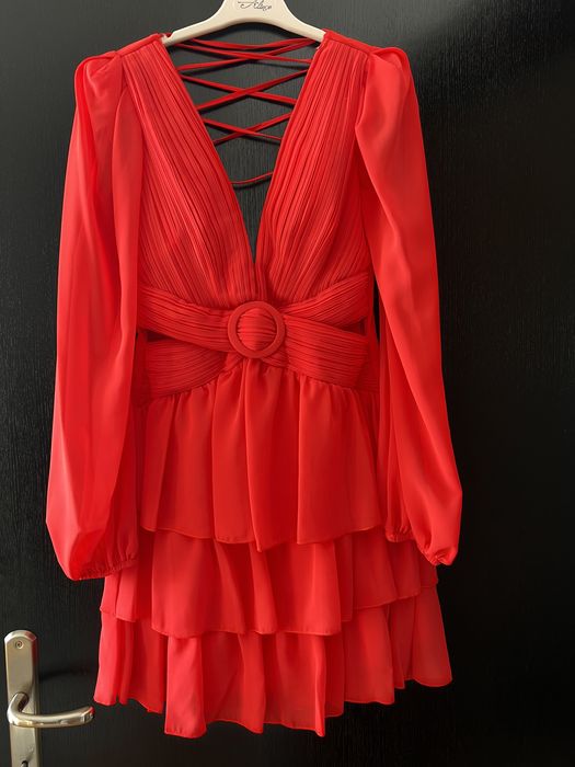 Rochie roșie noua cu eticheta