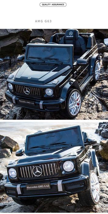Акумулаторен джип Mercedes Benz G63  с меки гуми