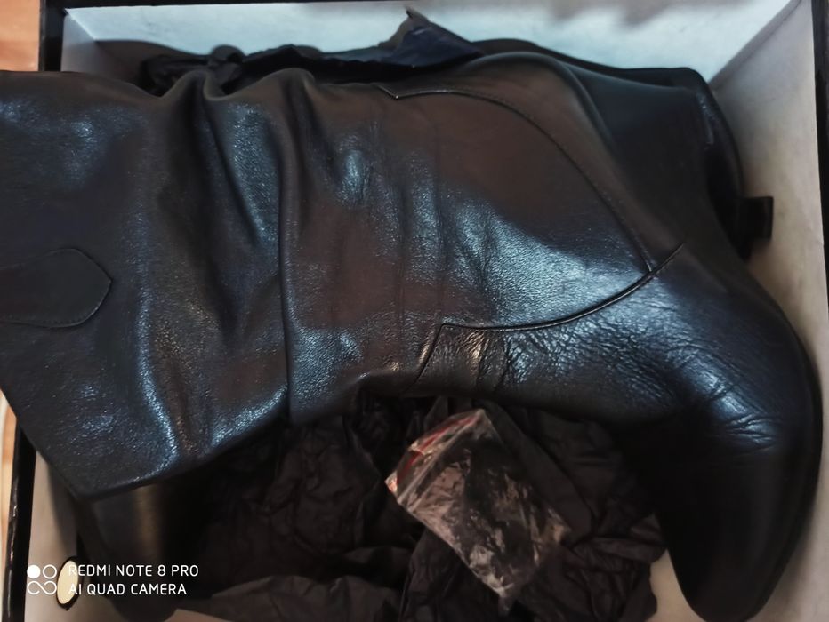 Сапоги кожа р 39