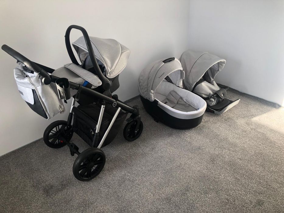 Carucior Krausmann Grey 3 in 1