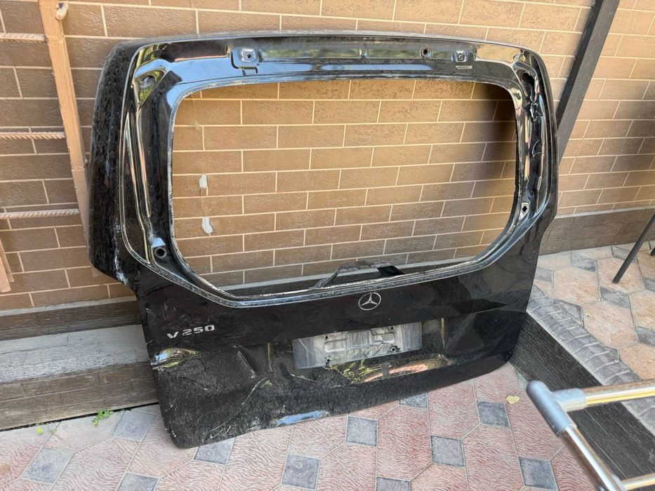 Бампер, крышка багажника