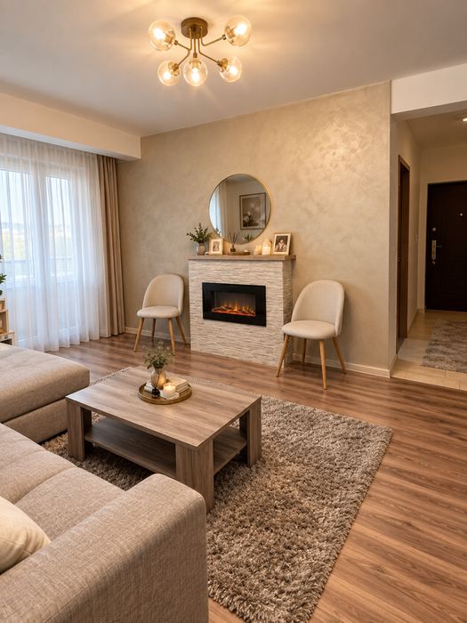 Apartament cu 2 camere | 61 mp utili + balcon închis | Str. Ion Irimescu, Suceava