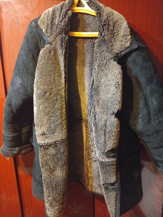 Дублёнка,зимняя, теплая