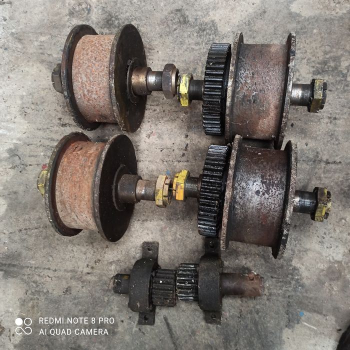 Profil I 300x400x6060mm și role angrenare pod rulant