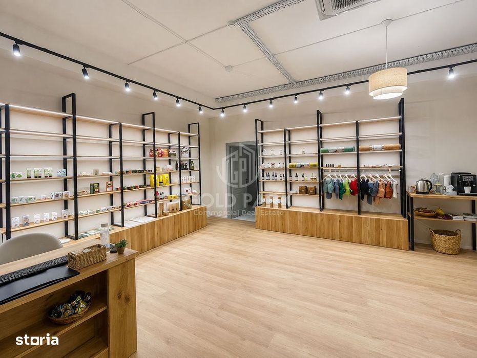Spatiu comercial  - 80 mp utili - Vitrina - Sopor - FINISAT MODERN!