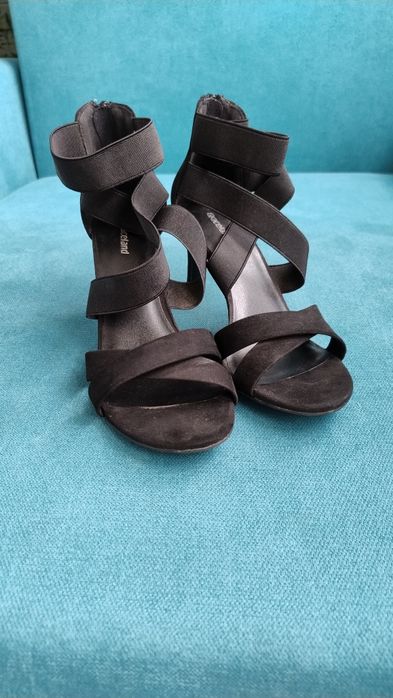 Sandale negre 38 Graceland