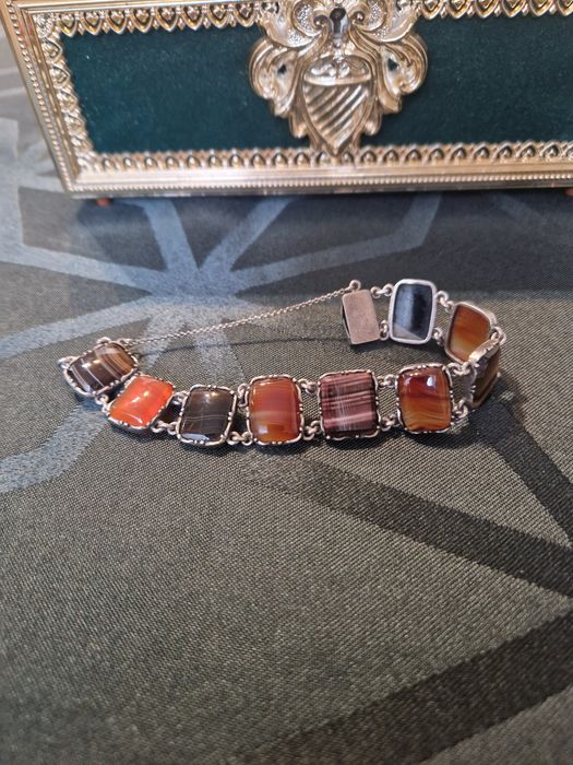 Уникална антикварна сребърна гривна