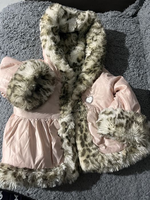 Monnalisa Spa bebe geaca reversibila cu pluga 12 m