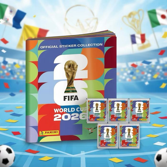Оригинал 100% Panini FIFA World Cup 2026  альбом и стикеры