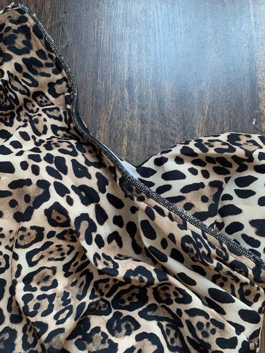 Rochie superba model pantera cu strasuri