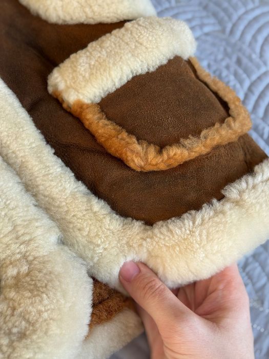 Жилет из 100%овчины