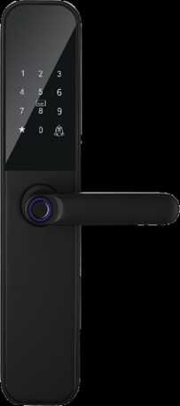 Умный смарт замок с приложением tuya, код, карта, отпечаток пальца