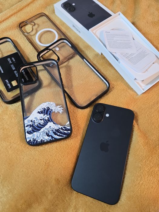 Iphone 16 plus cu memorie 128 si baterie 92%