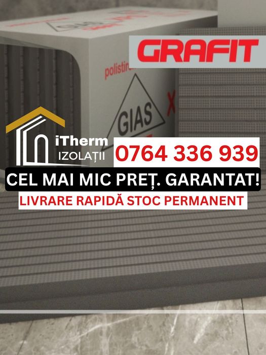 Polistiren Extrudat Grafitat GIAS XPS300 -cel mai mic pret+LIVRARE