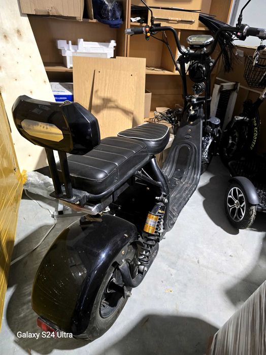 Електрически Скутер Харли,нова 20ah батерия,нови гуми,нови калници