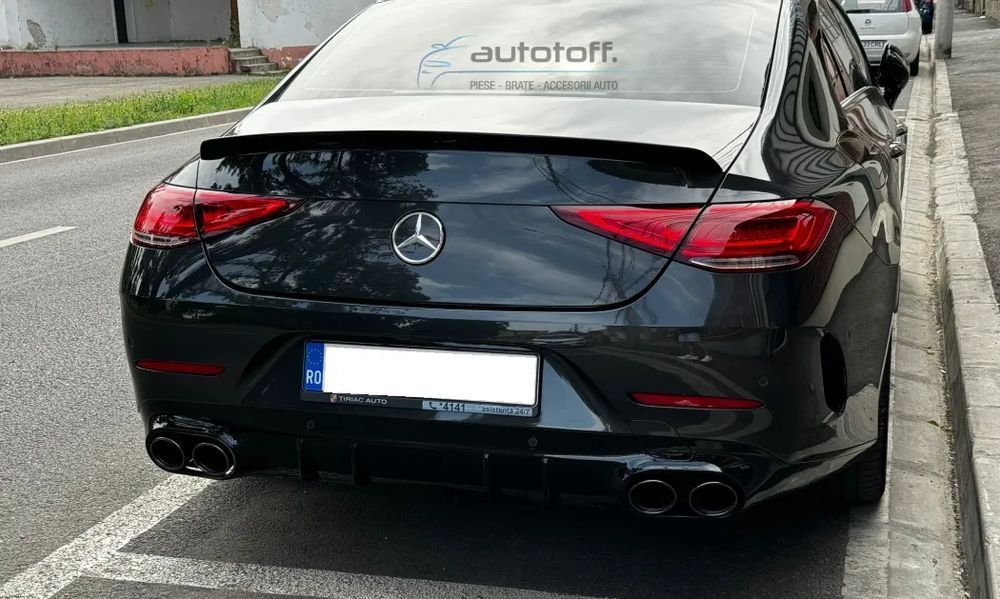 Difuzor Mercedes CLS C257 53 AMG (2018+) Negru lucios