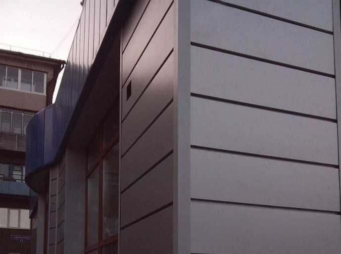 Линеарная панель, кассеты, фасад.