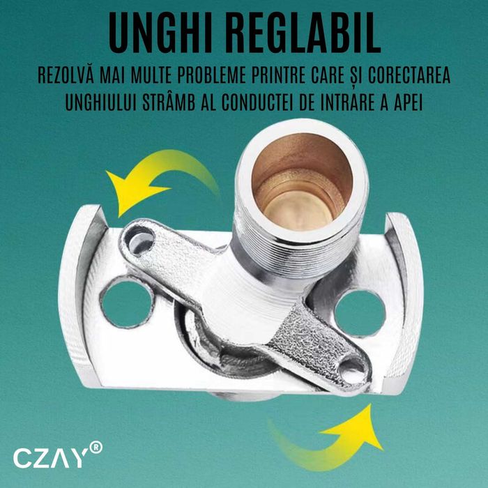 Excentric Reglabil Bateria de Dus Accesoriu Instalarea Robinetului