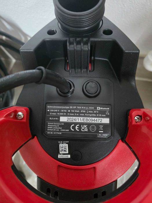 Pompa submersibila Einhell apa murdara GE-DP 7935 NA ECO