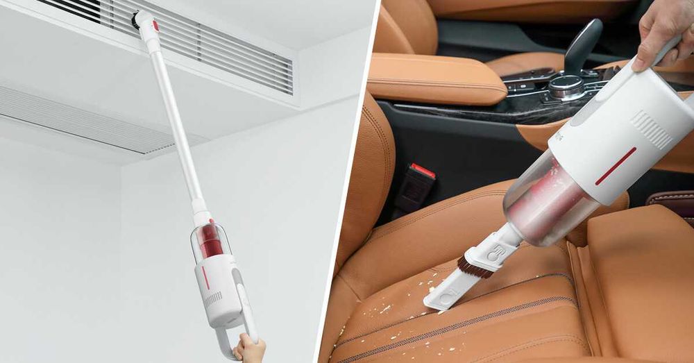 Беспроводной пылесос Mi Xiaomi Deerma VC20+, mi pilesos, original