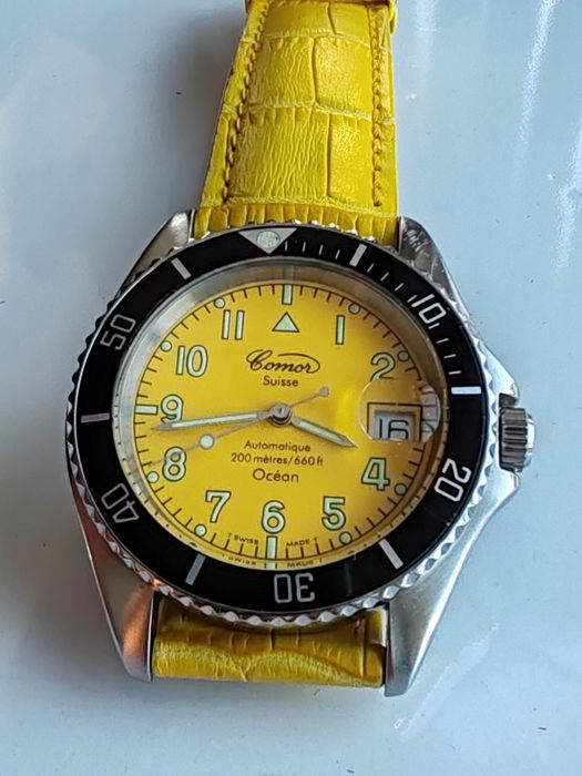 Ceas Comor Automatic Diver 200 m 40 mm-Funcționează Impecabil!
