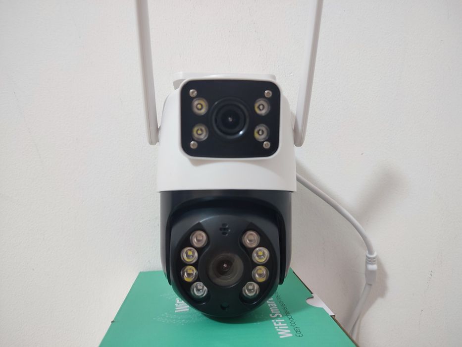 Camera supraveghere Dubla Exterior ,Wireless, Ultra HD, Wifi, iCsee