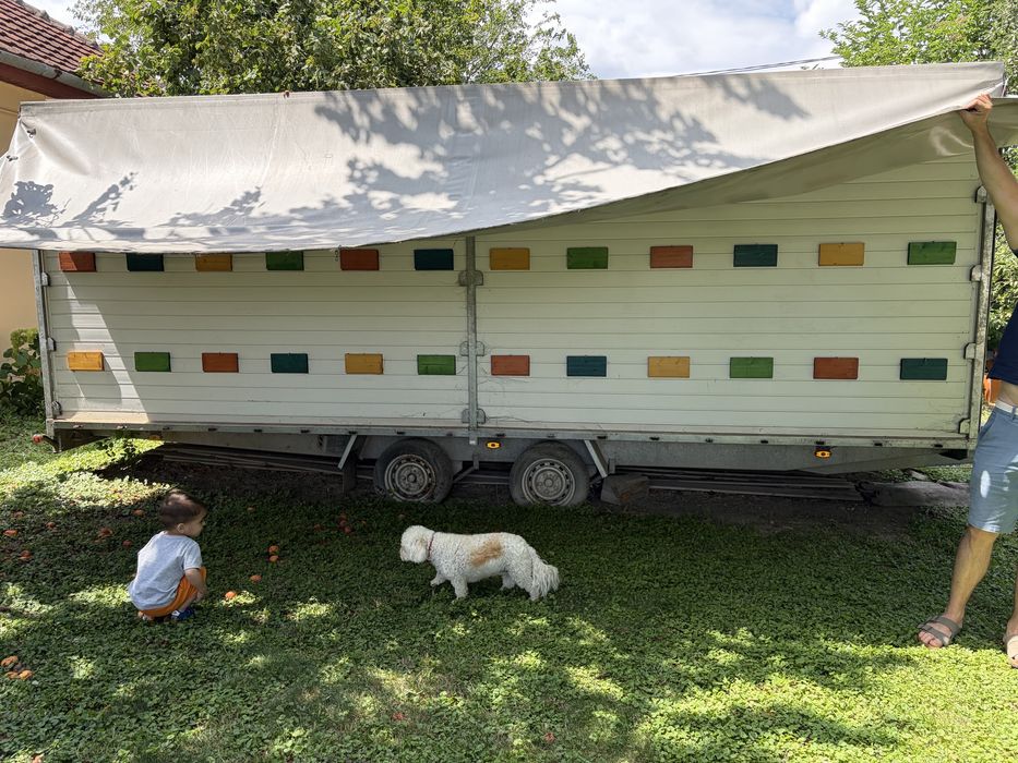 Remorca apicola 3000 kg, 48 de stupi