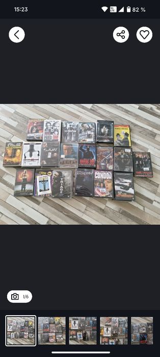 Dvd sigilate filme colecție