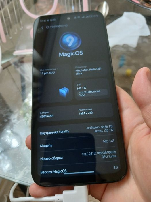 Продам смартфон хонор