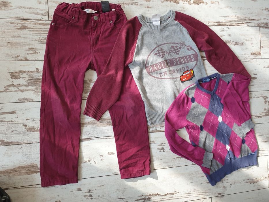 Два пуловера, панталон Н&М