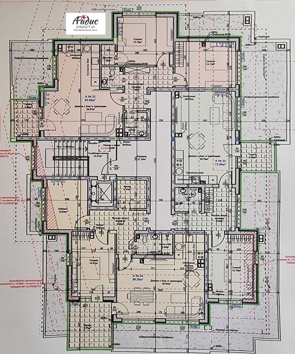 Продава се Двустаен апартамент в Стара Загора, Самара 1 - 74 кв.м за 901 €/кв.м - Снимка #6