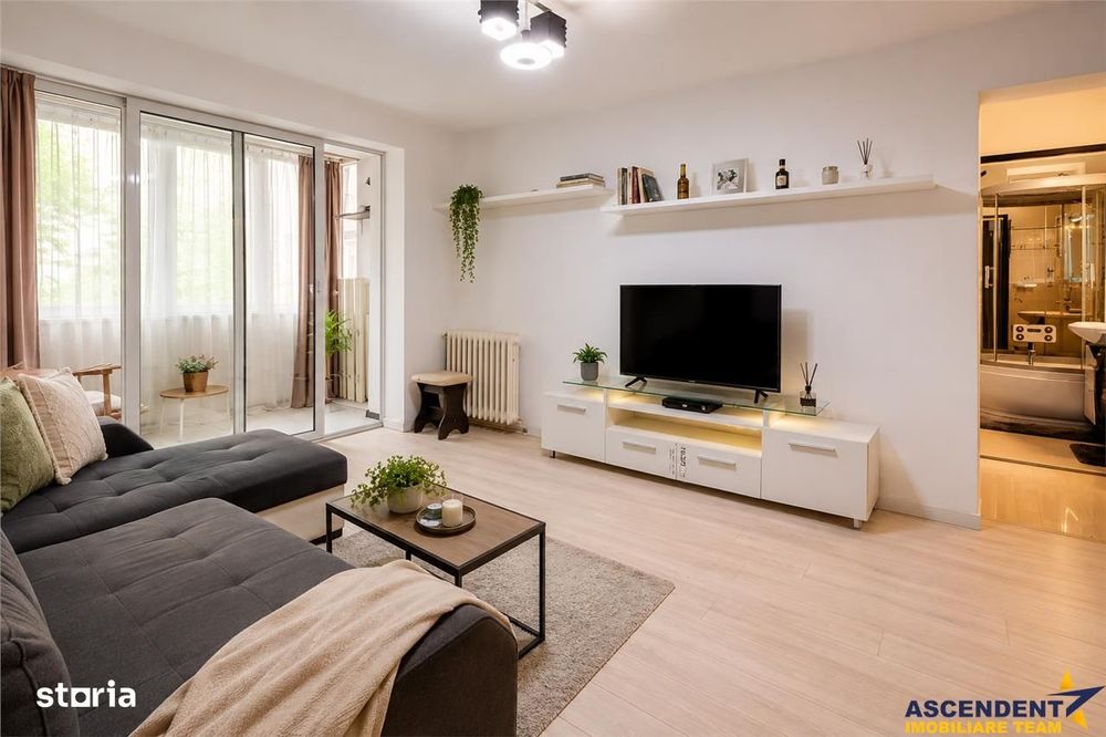 FILM & 3D ! Apartament 2 camere, echipat, balcon, areal cu atmosfera l