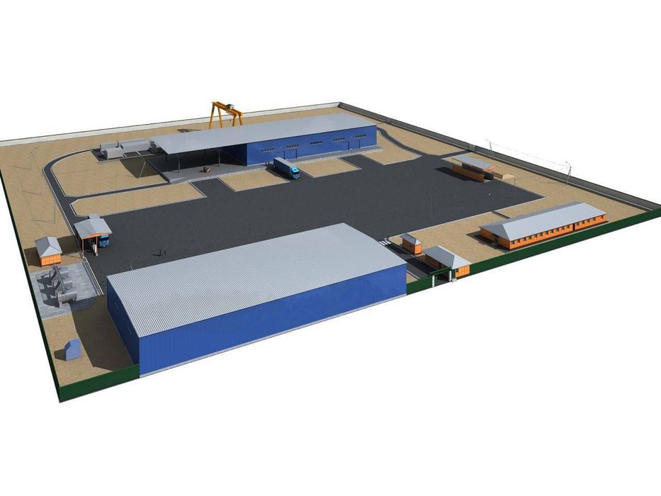 Склад Термез с жд веткой