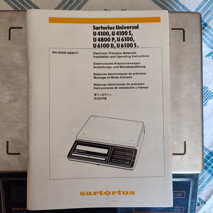 Електронна везна SARTORIUS до 3000 гр