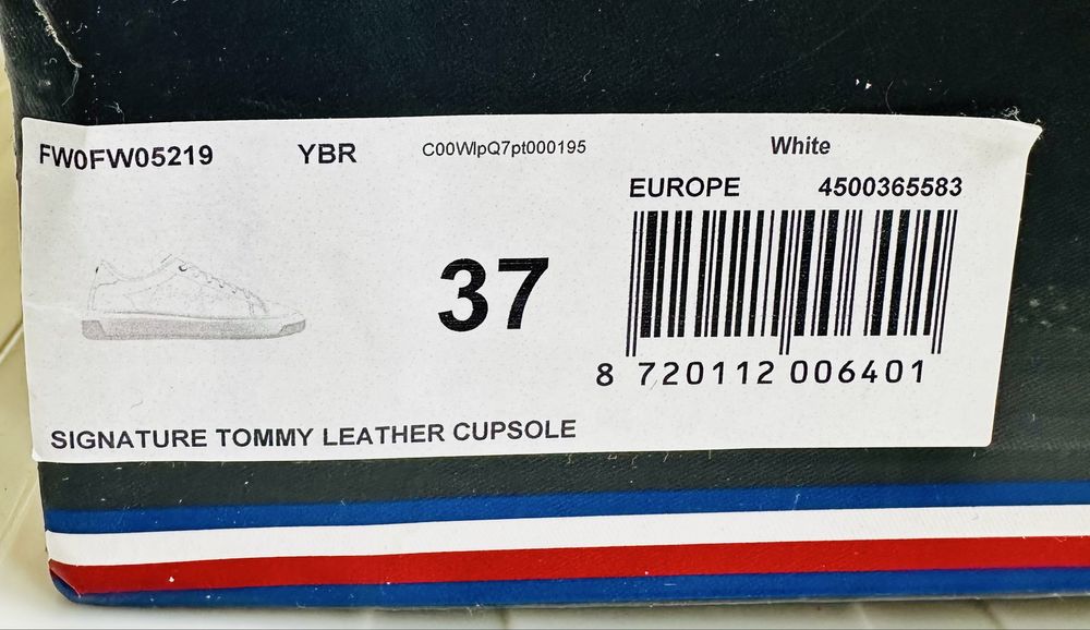 Дамски кожени кецове Tommy Hilfiger