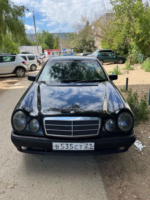 Бампер на мерседес w210 E50 стиль