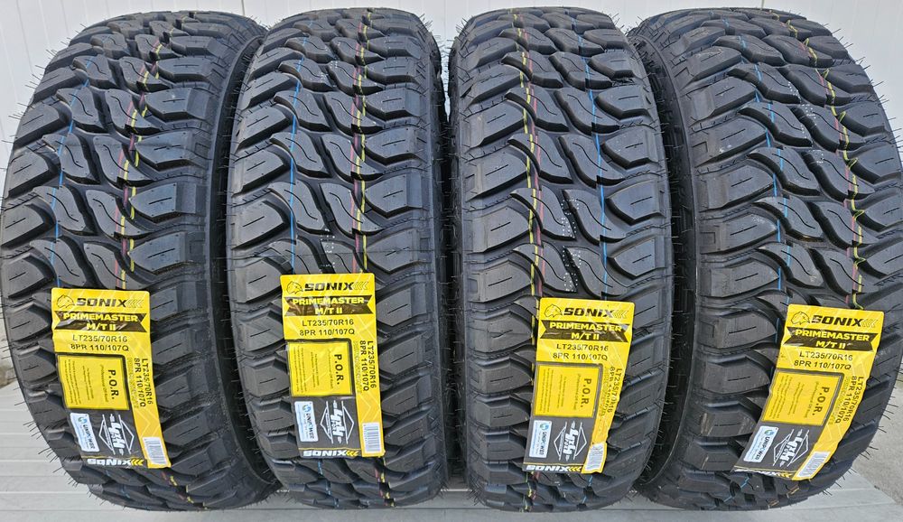 235/70 R16, 110Q, SONIX Primemaster M/T, Anvelope Mud Terrain M+S