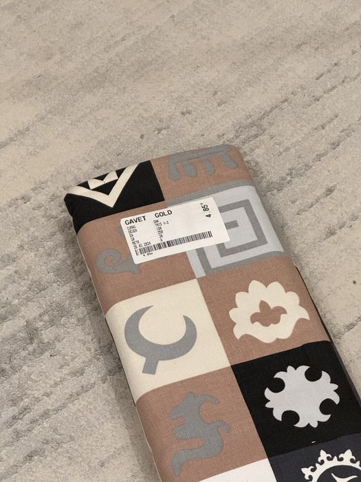 Материал Дак с национальными узорами